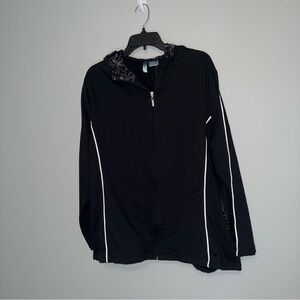 Fuda Women’s Cotton/Polyester Hooded Zip Jacket Size 2X